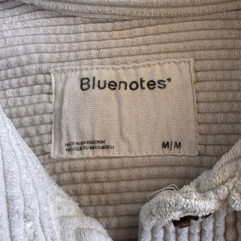 Minimalist Cream Boxy Light Jacket - Picture 6 of 6